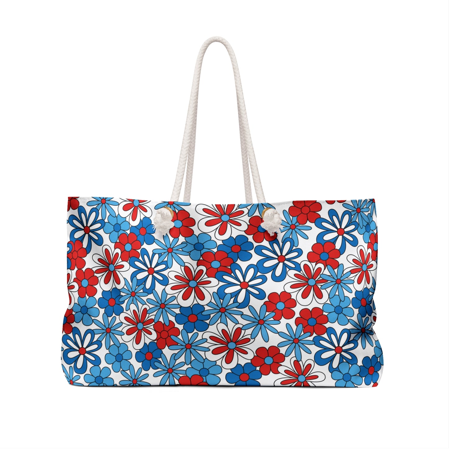 Flower Power Patriot Weekender Bag
