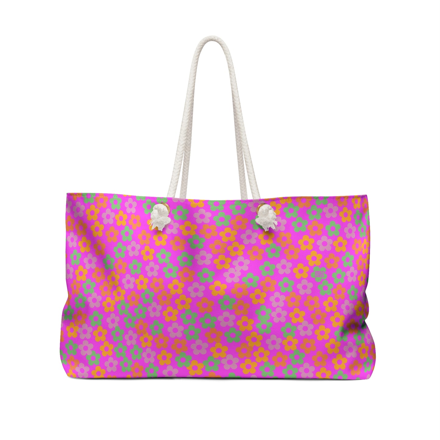 Pinky Mini Flower Weekender Bag