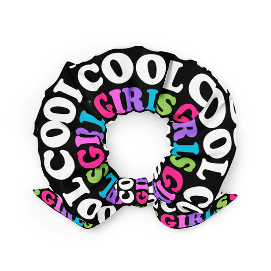 Miss O Cool Girls Scrunchie Black