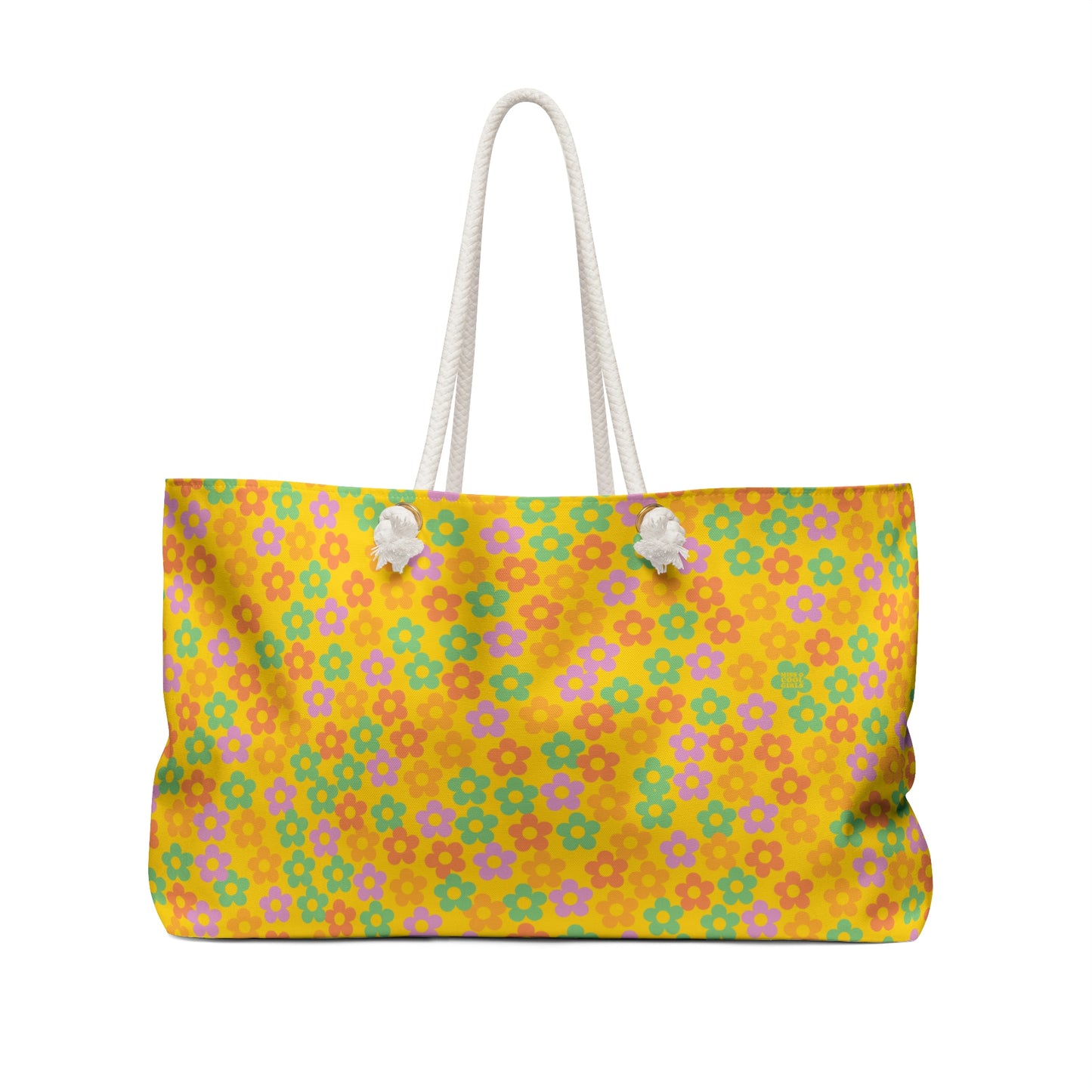 Sunny Mini Flower Weekender Bag