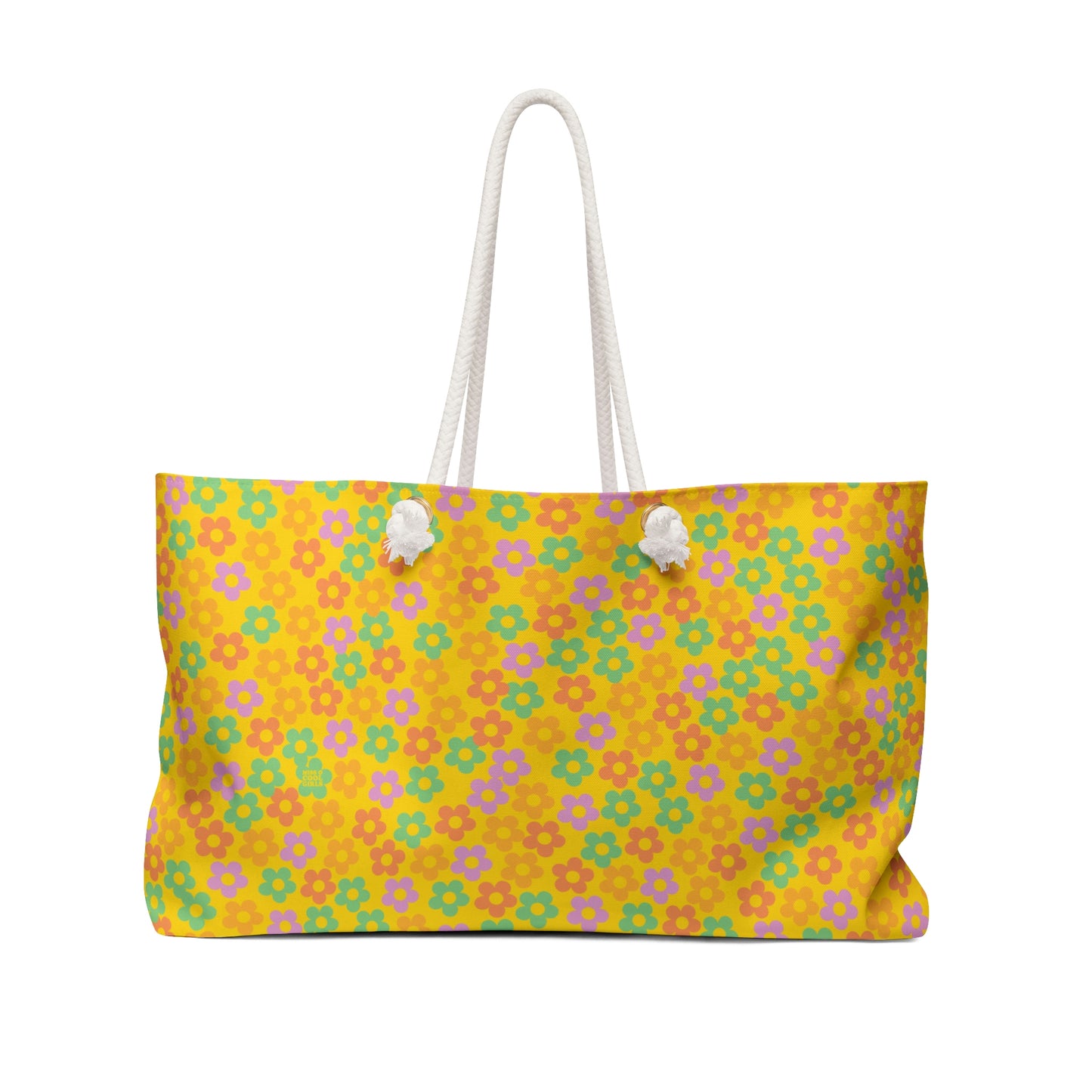 Sunny Mini Flower Weekender Bag